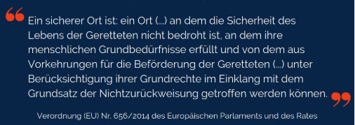 Libyen ist kein sicherer Ort