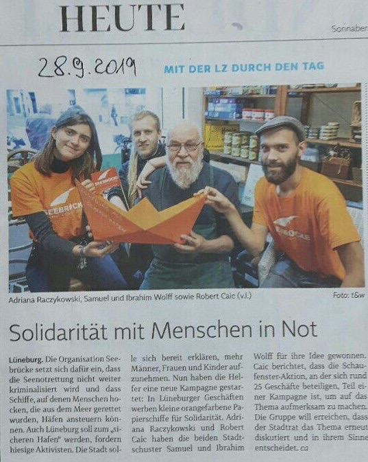 Botschaft der Solidarität